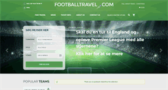 Desktop Screenshot of footballtravel.com